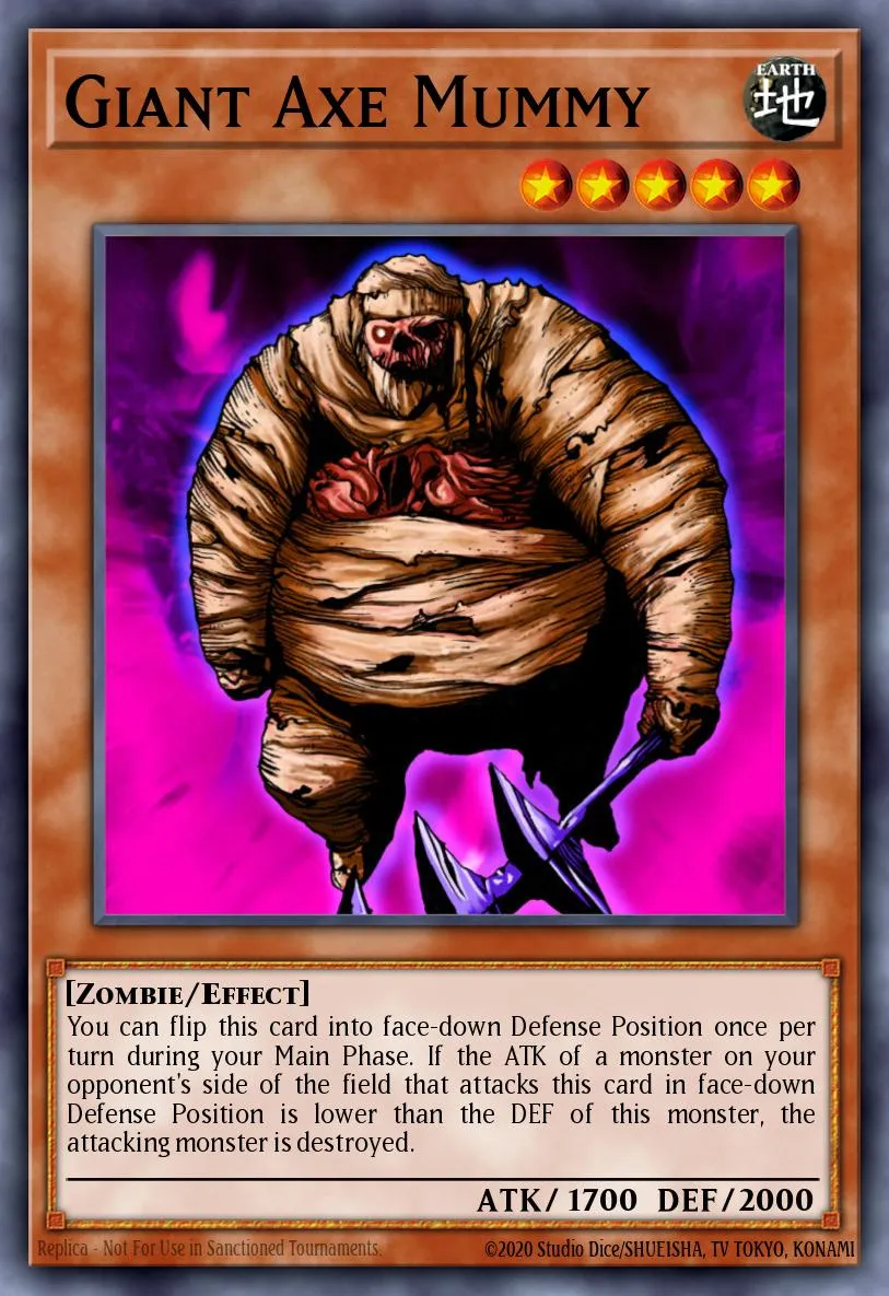 Giant Axe Mummy · Pharaonic Guardian 78266168/108