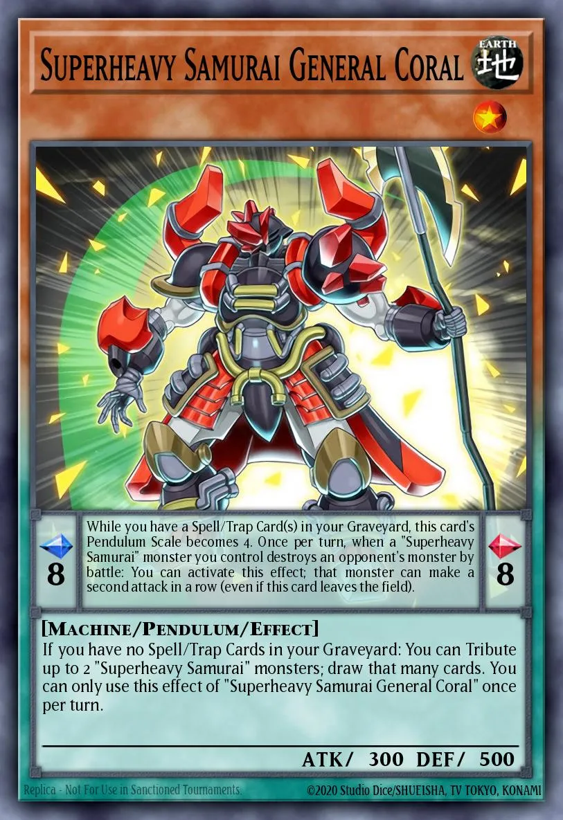 Superheavy Samurai General Coral · Breakers of Shadow: Special Edition 78274190/4