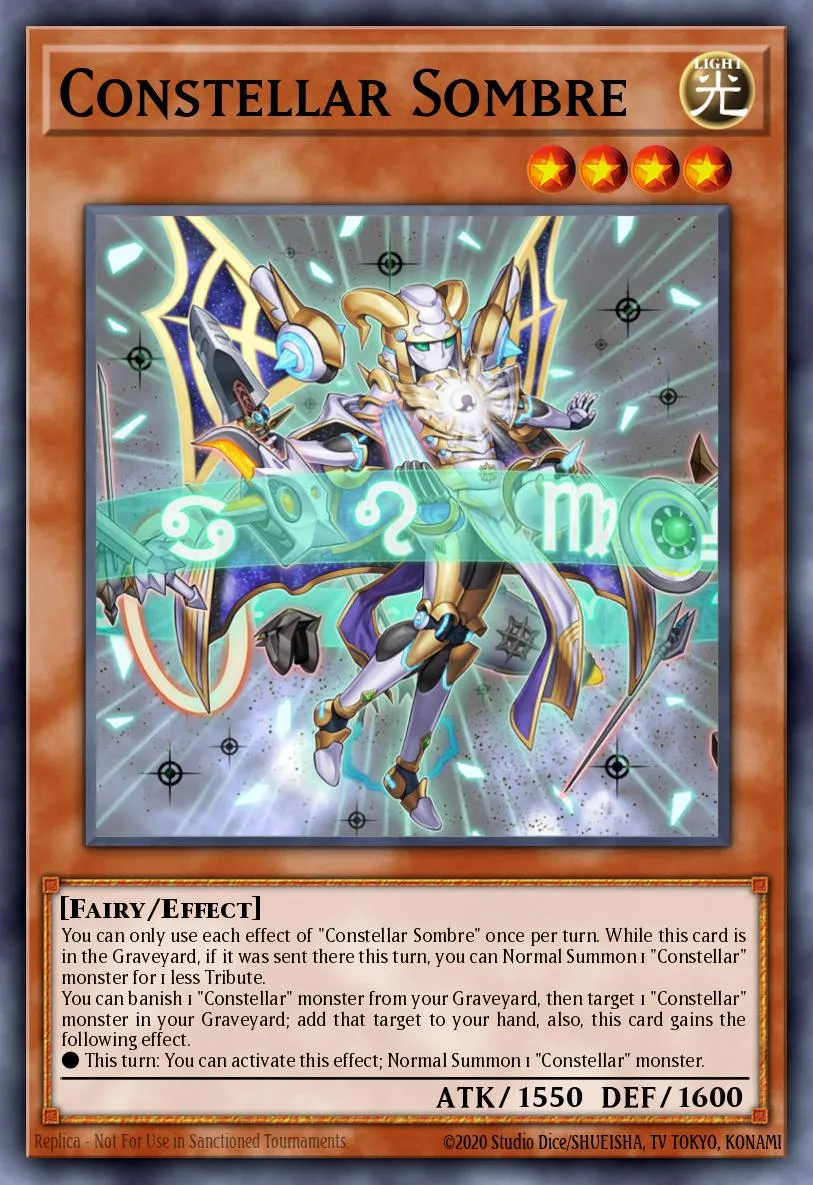Constellar Sombre · Lord of the Tachyon Galaxy Sneak Peek Participation Card 78358521/1