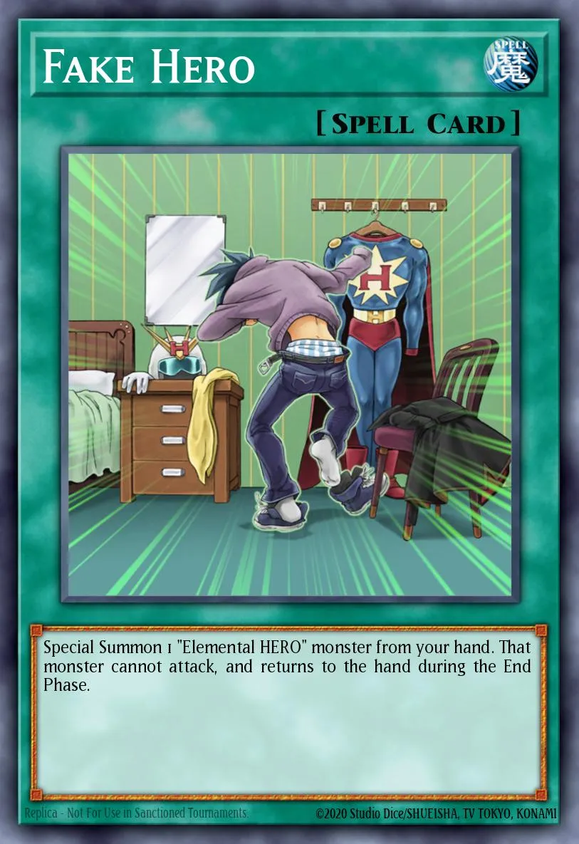 Fake Hero · Power of the Duelist 78387742/60