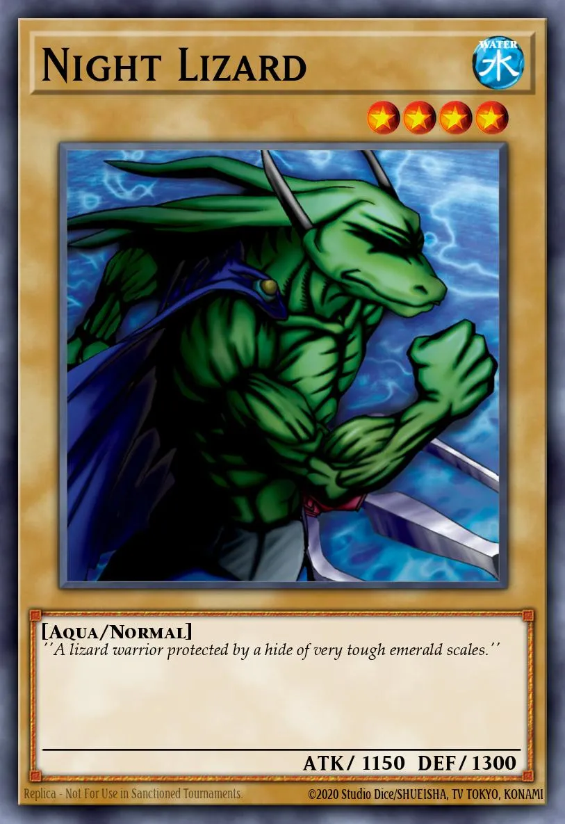 Night Lizard · Yu-Gi-Oh (No Set) 78402798