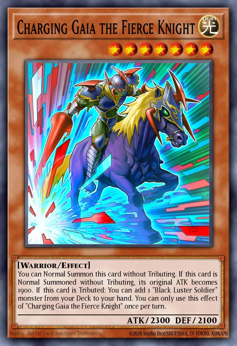 Charging Gaia the Fierce Knight · Dimension of Chaos: Special Edition 7841921/4