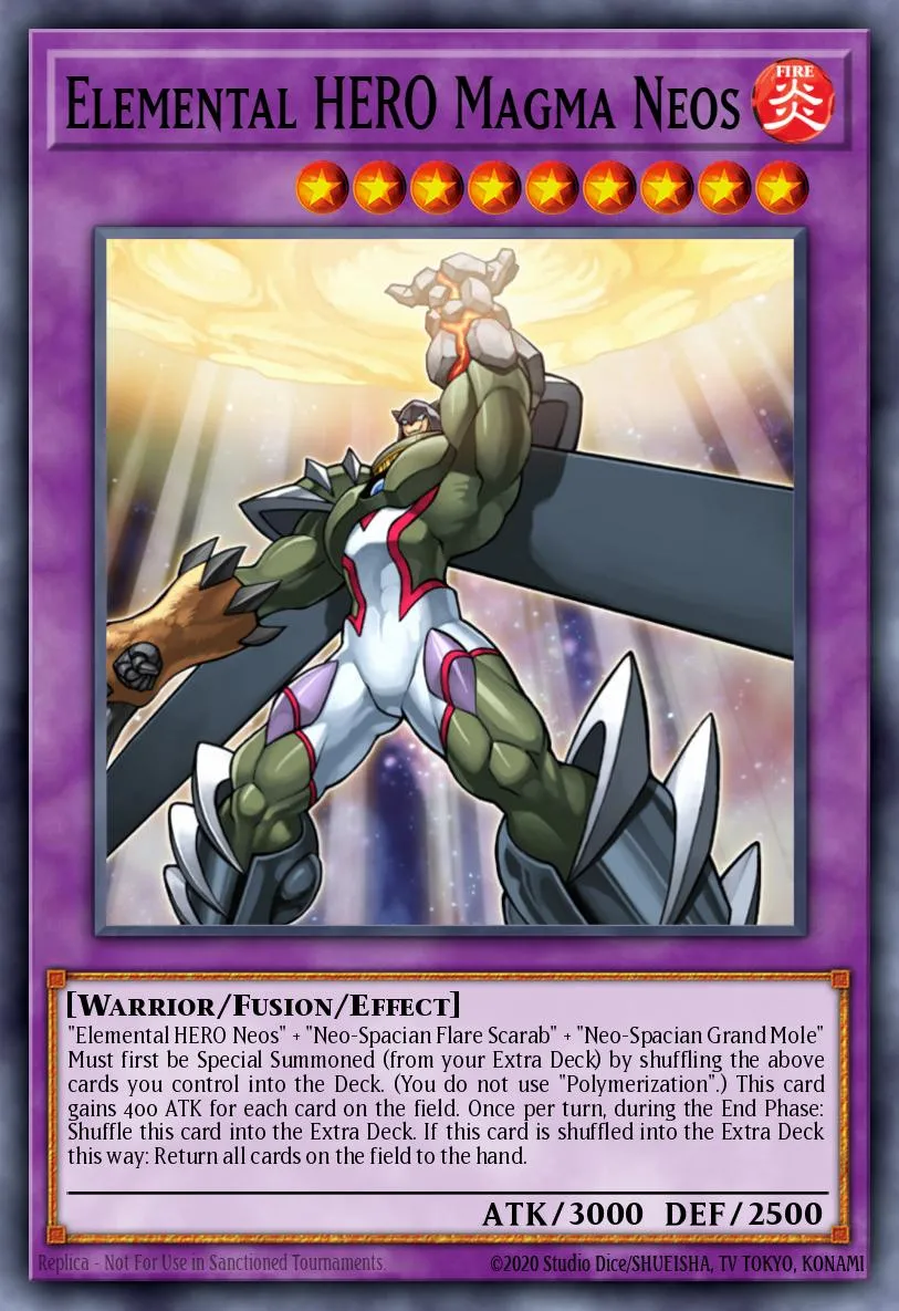 Elemental HERO Magma Neos · Tactical Evolution: Special Edition 78512663/2