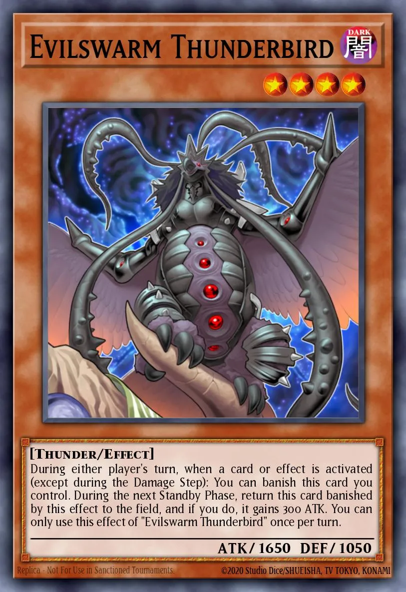 Evilswarm Thunderbird · Duel Terminal 7b 78663366/49