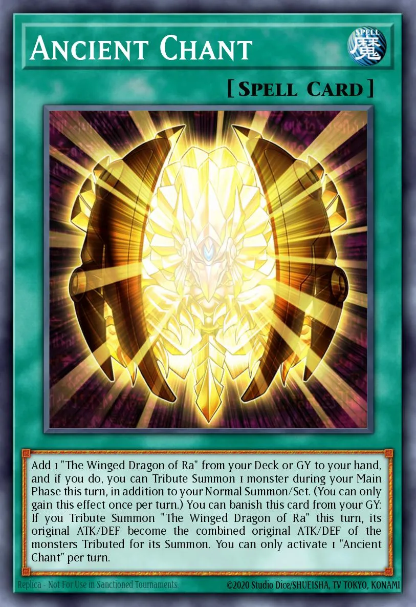 Ancient Chant · Legendary Duelists: Rage of Ra 78665705/57