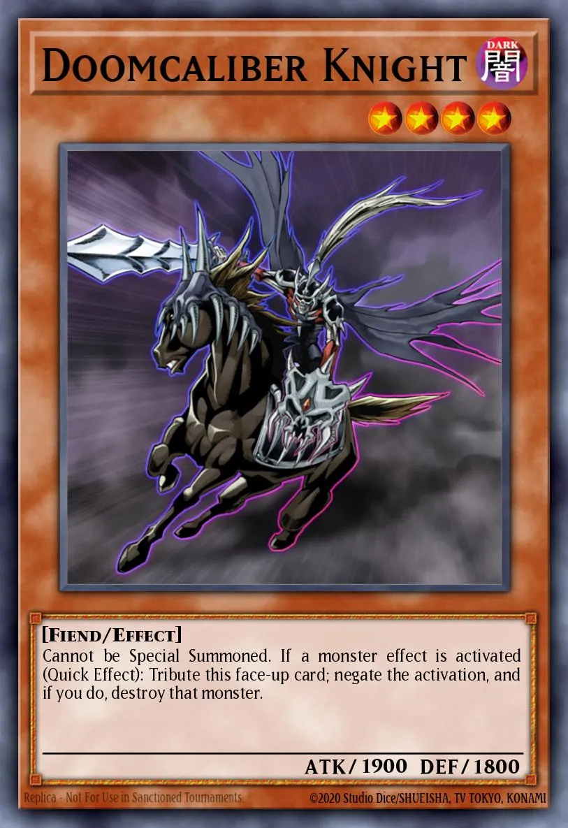 Doomcaliber Knight · Shonen Jump Championship 2009 Prize Card 78700060/1