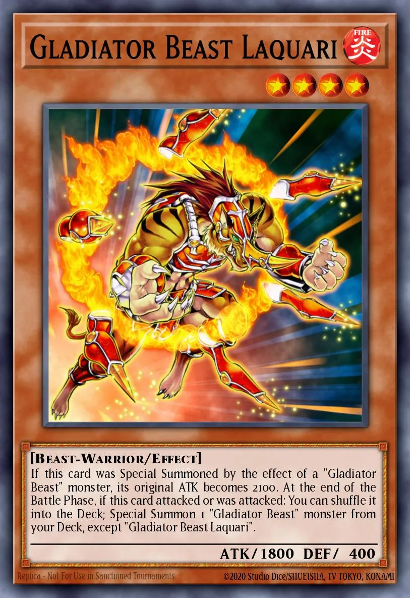 Gladiator Beast Laquari · Gladiator's Assault: Special Edition 78868776/2