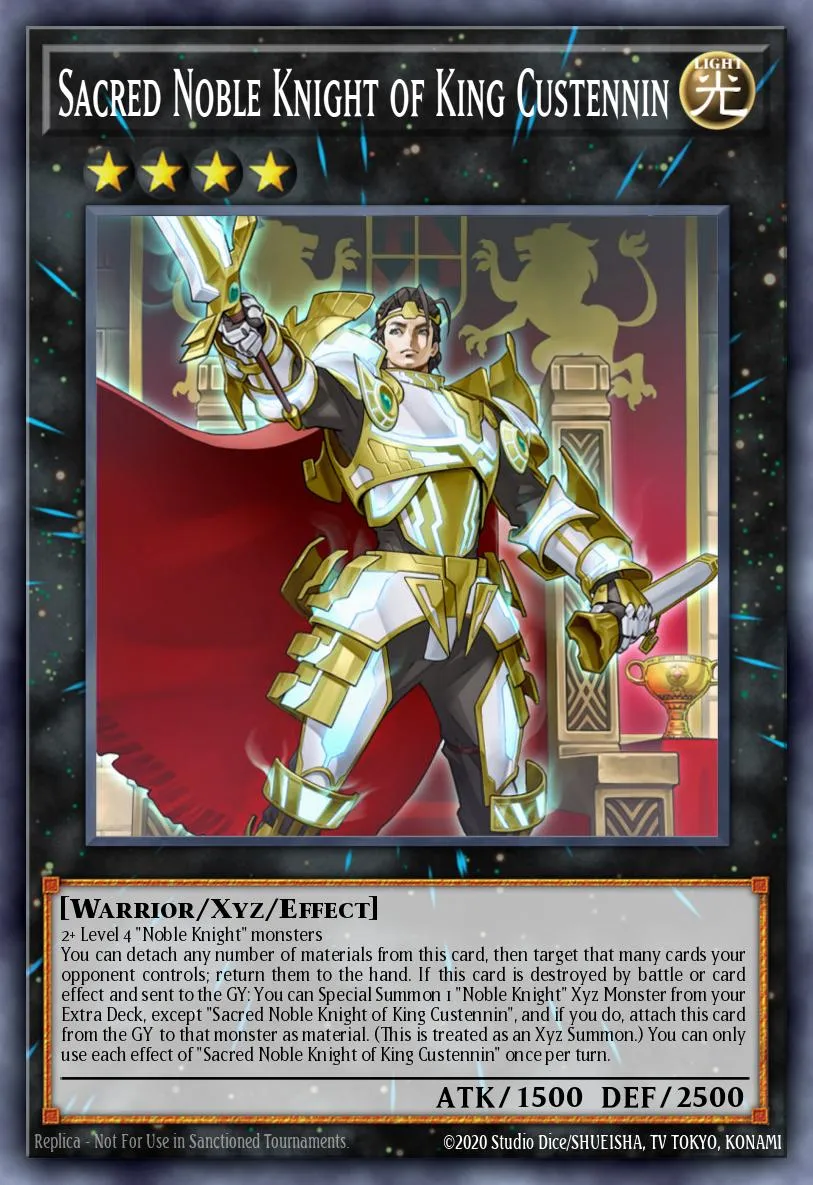 Sacred Noble Knight of King Custennin · Cybernetic Horizon Special Edition 78876707/4