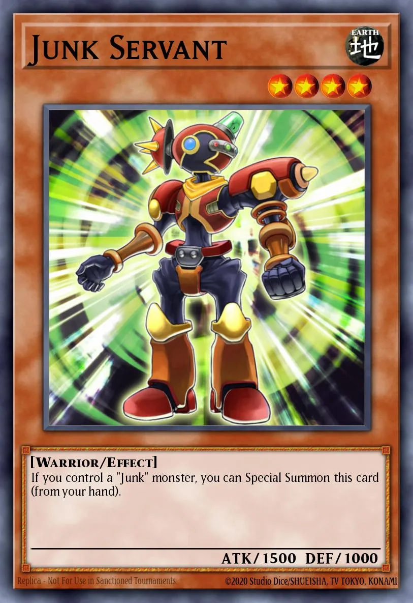Junk Servant · Extreme Victory Sneak Peek Participation Card 78922939/1