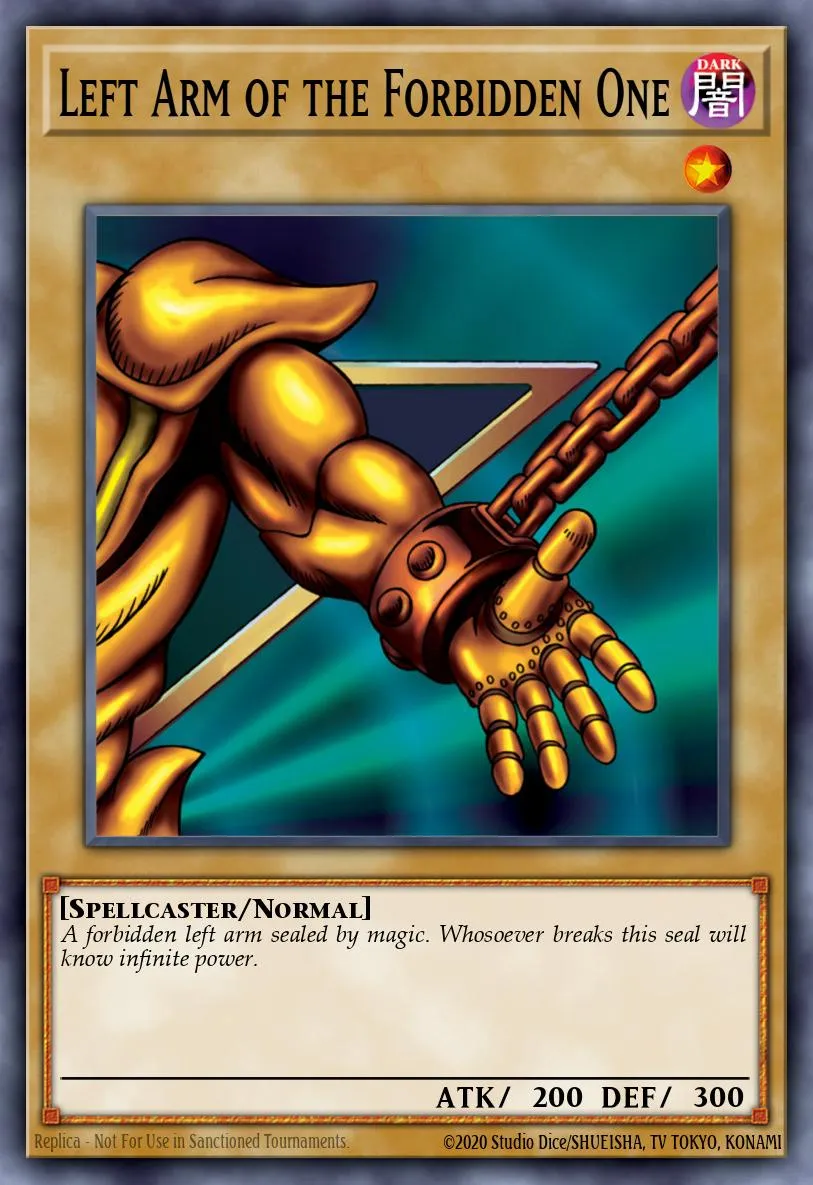 Left Arm of the Forbidden One · Legend of Blue Eyes White Dragon (25th Anniversary Edition) 7902349/14