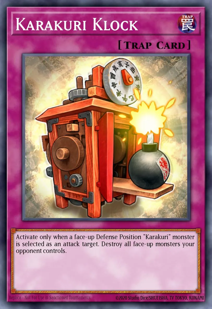 Karakuri Klock · Starstrike Blast Sneak Peek Participation Card 79178930/1