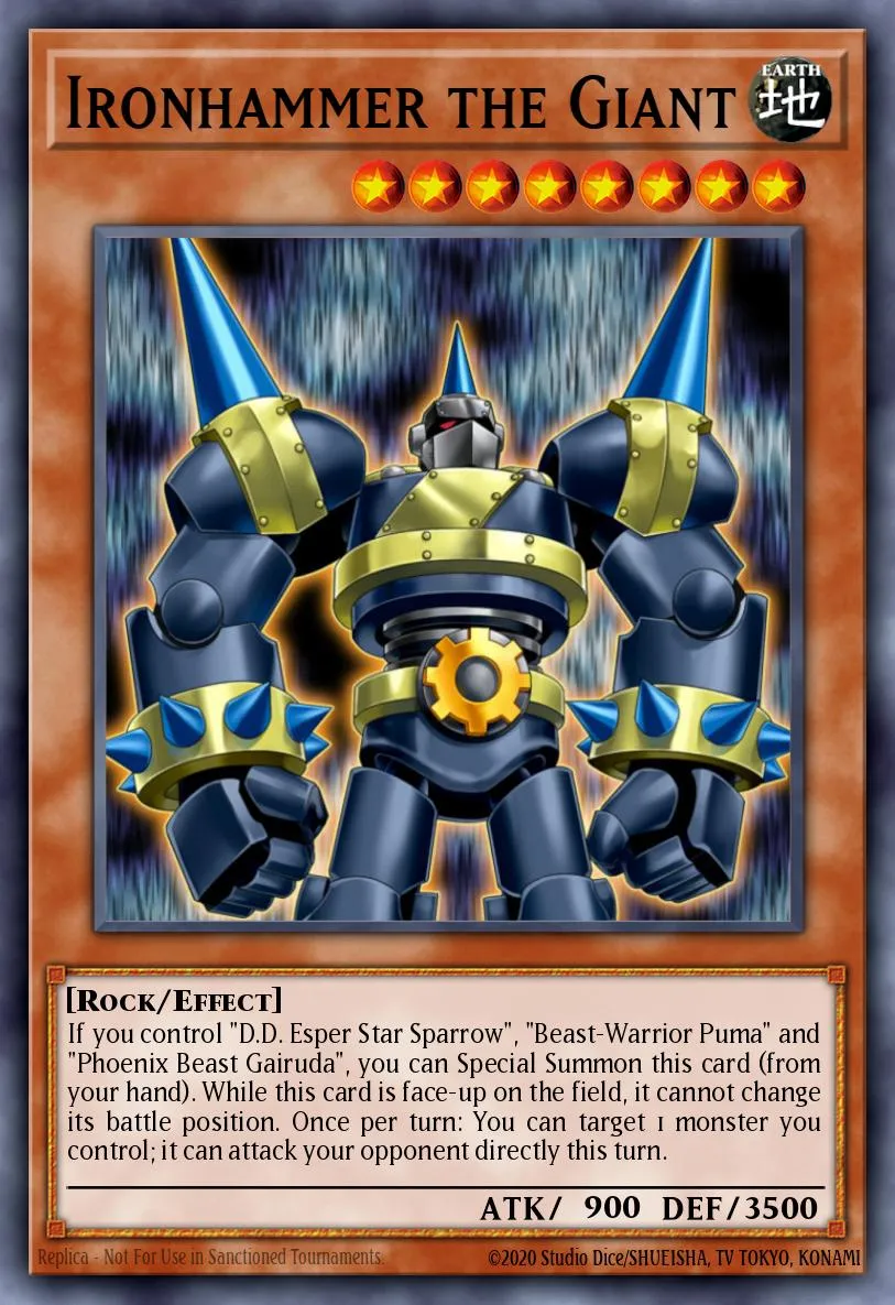 Ironhammer the Giant · Duel Terminal 7b 79185500/49