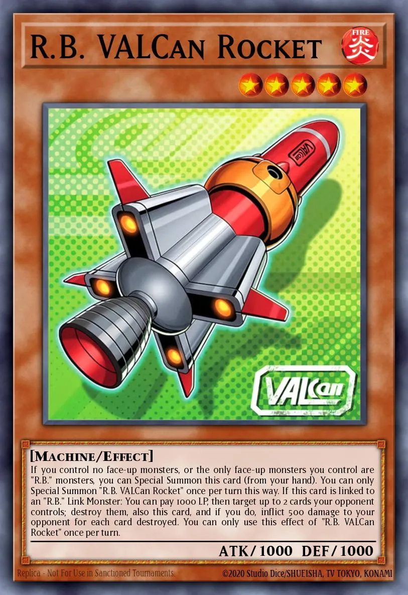 R.B. VALCan Rocket · Yu-Gi-Oh (No Set) 79436874