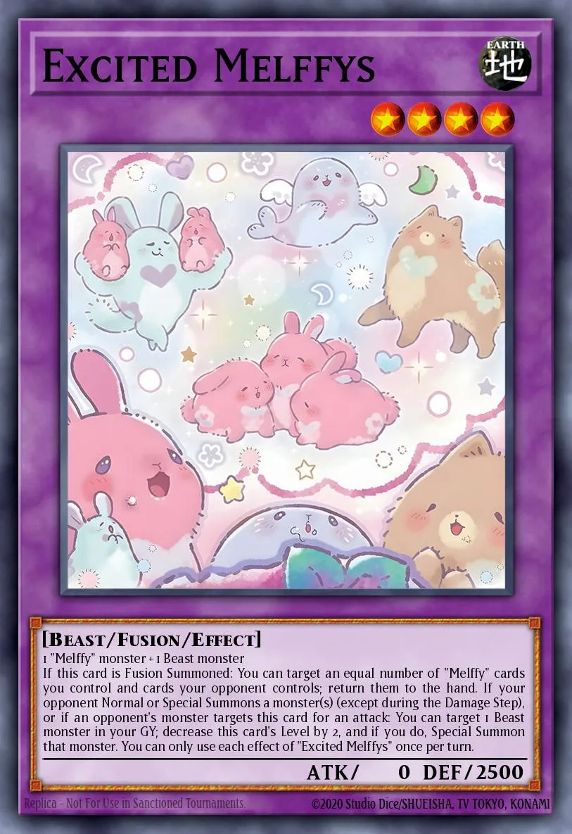 Excited Melffys · Yu-Gi-Oh (No Set) 79561872