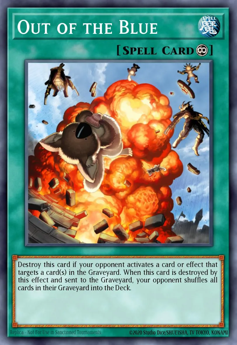 Out of the Blue · Extreme Victory Sneak Peek Participation Card 79718768/1