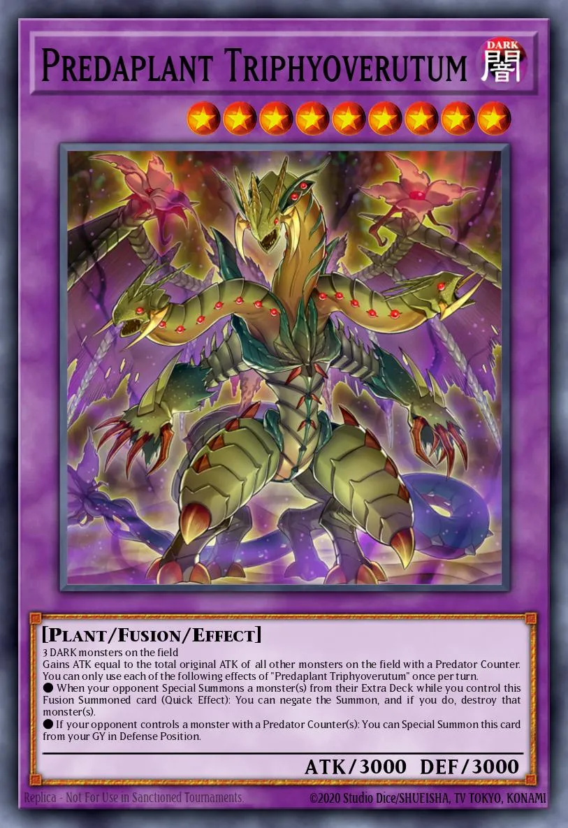 Predaplant Triphyoverutum · Legendary Duelists: Immortal Destiny 79864860/58
