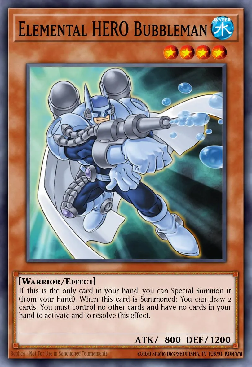 Elemental HERO Bubbleman · Cybernetic Revolution 79979666/60