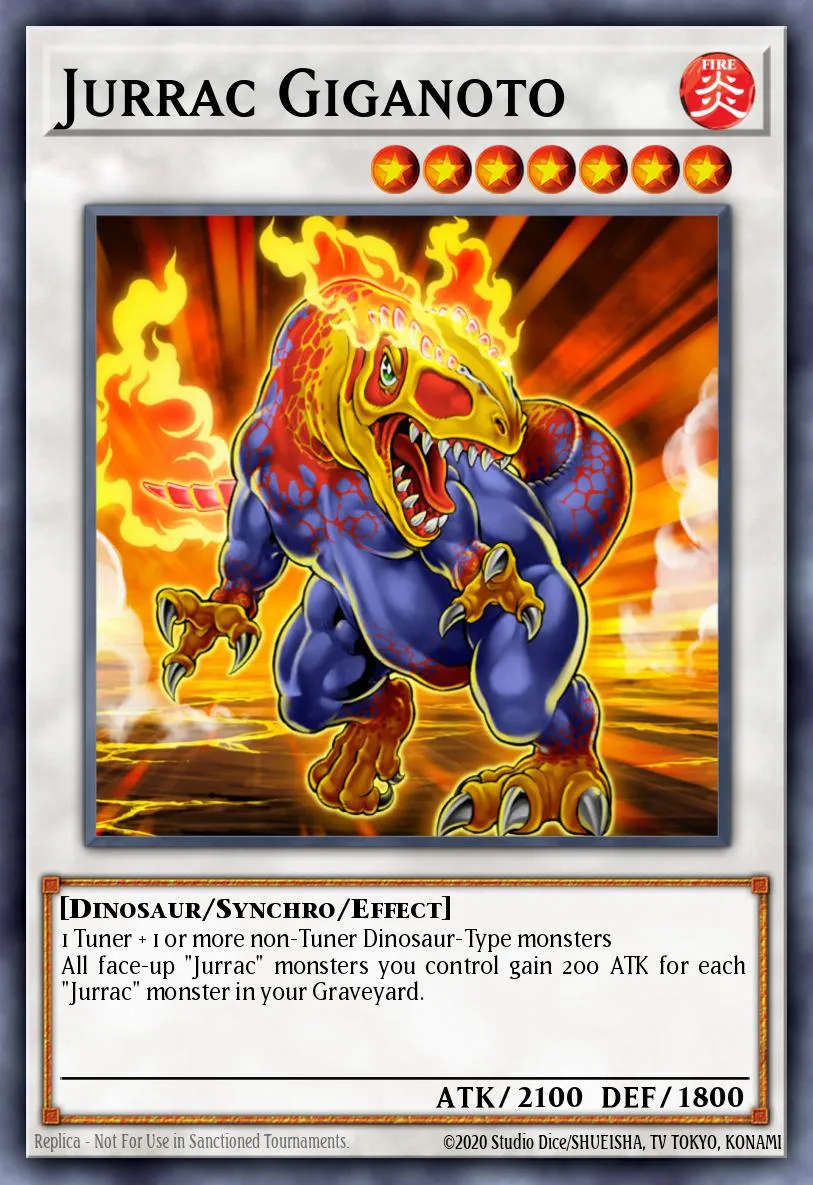 Jurrac Giganoto · Duel Terminal 2 80032567/100