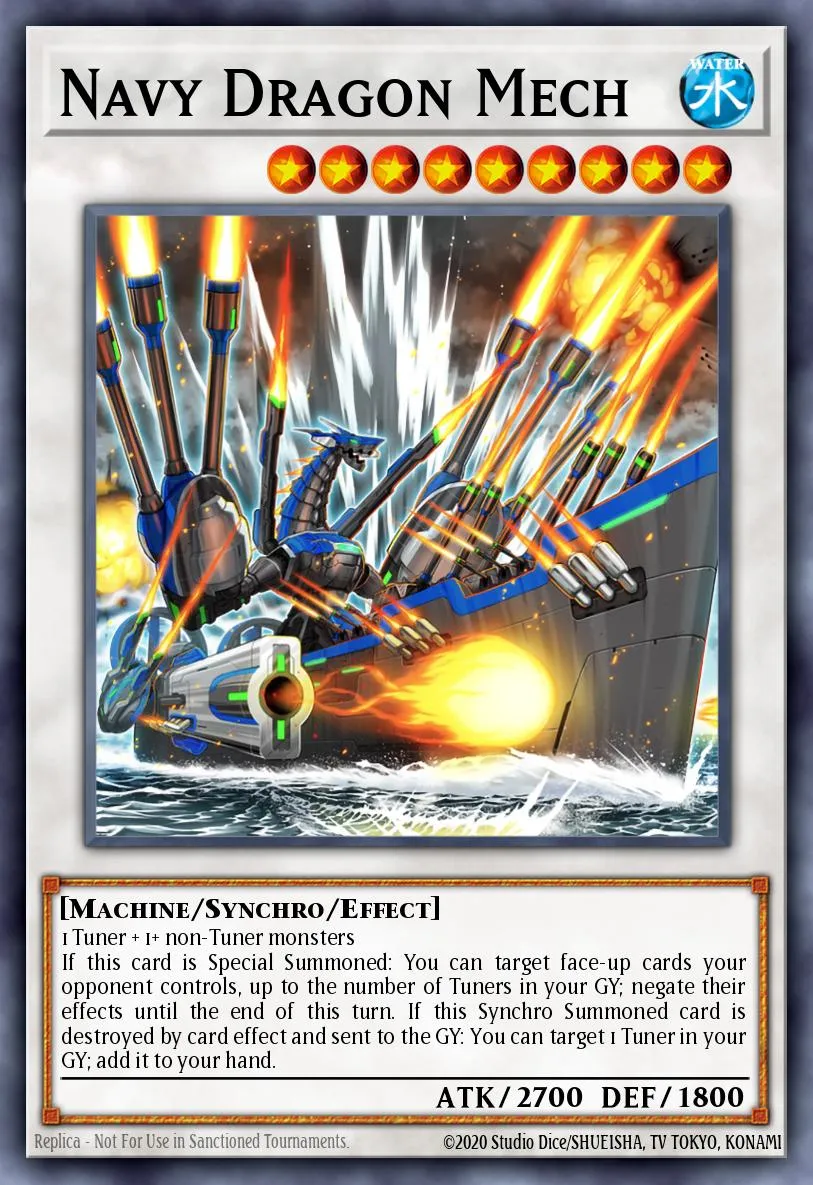 Navy Dragon Mech · Dimension Force 80040886/101