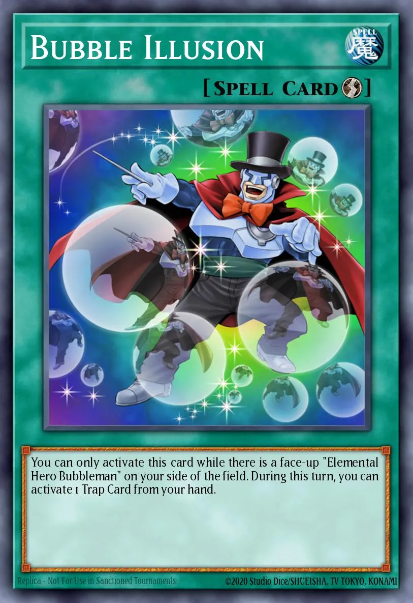 Bubble Illusion · Duelist Pack: Jaden Yuki 80075749/30
