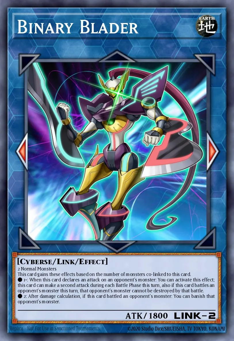 Binary Blader · Lightning Overdrive Premiere! promotional card 80088625/1