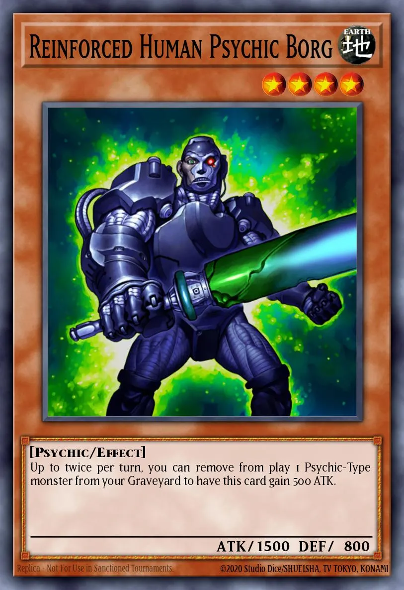 Reinforced Human Psychic Borg · Raging Battle: Special Edition 80102359/2