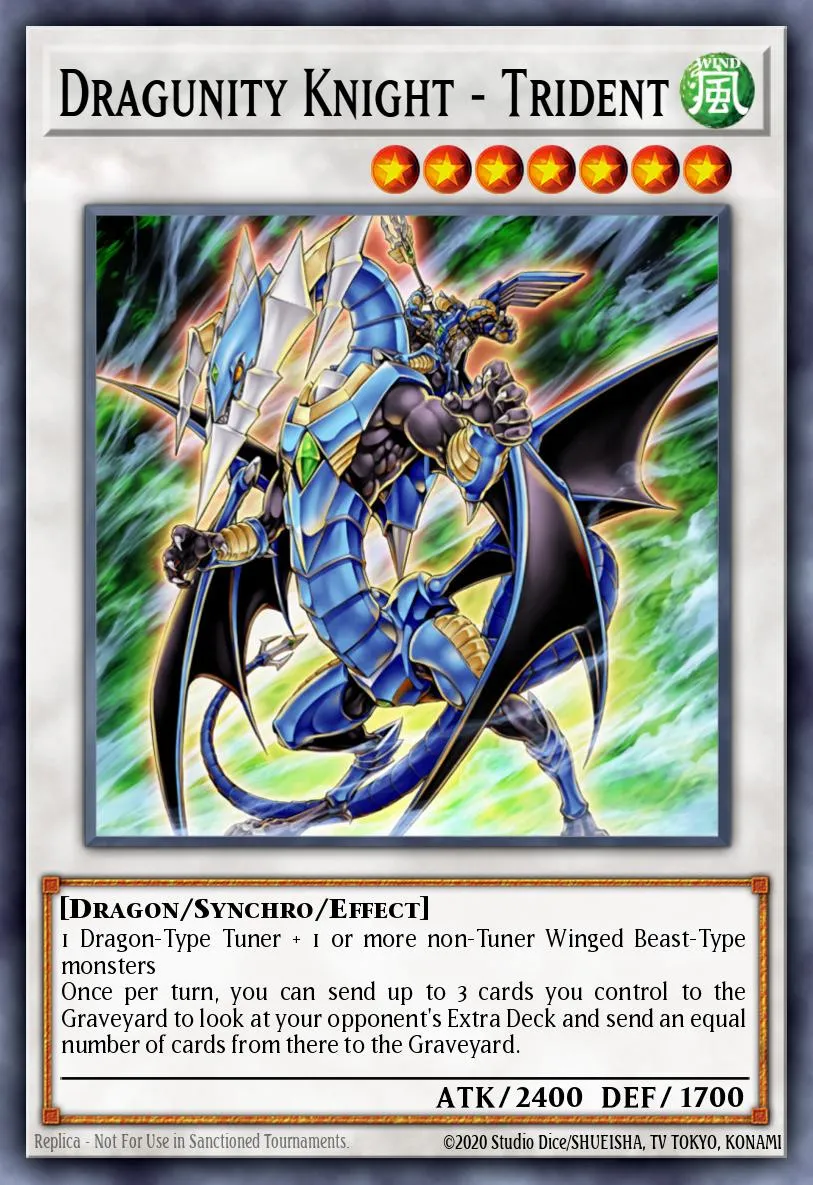 Dragunity Knight - Trident · Duel Terminal 4 80159717/100
