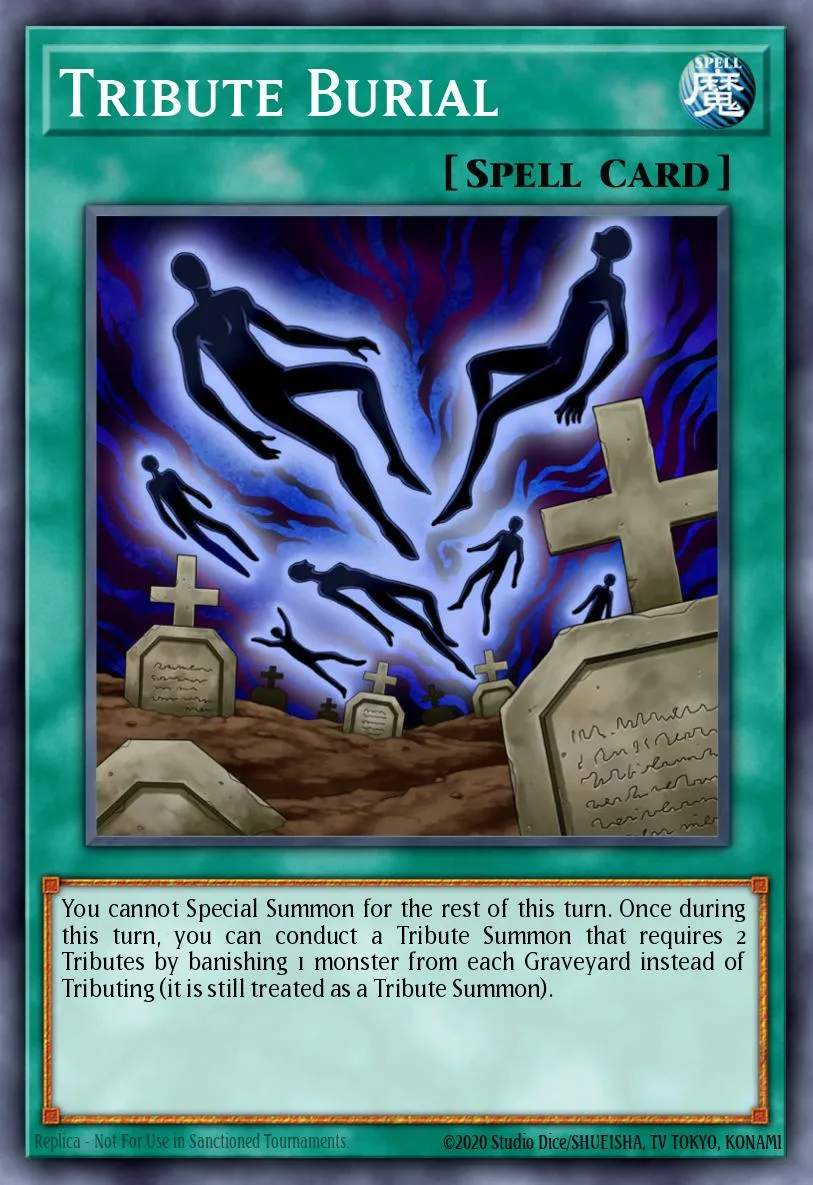 Tribute Burial · Duelist Pack: Rivals of the Pharaoh 80230510/46