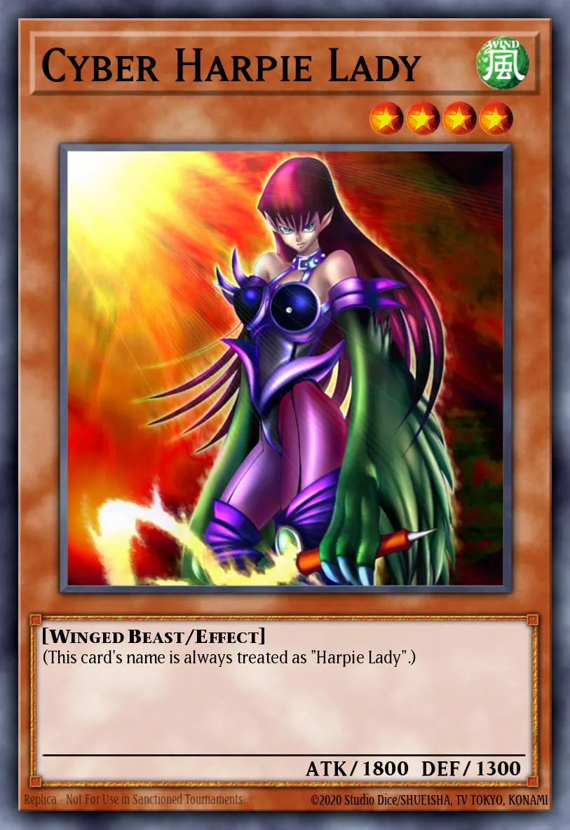 Cyber Harpie Lady · The Lost Millennium Sneak Peek Participation Card 80316585/1