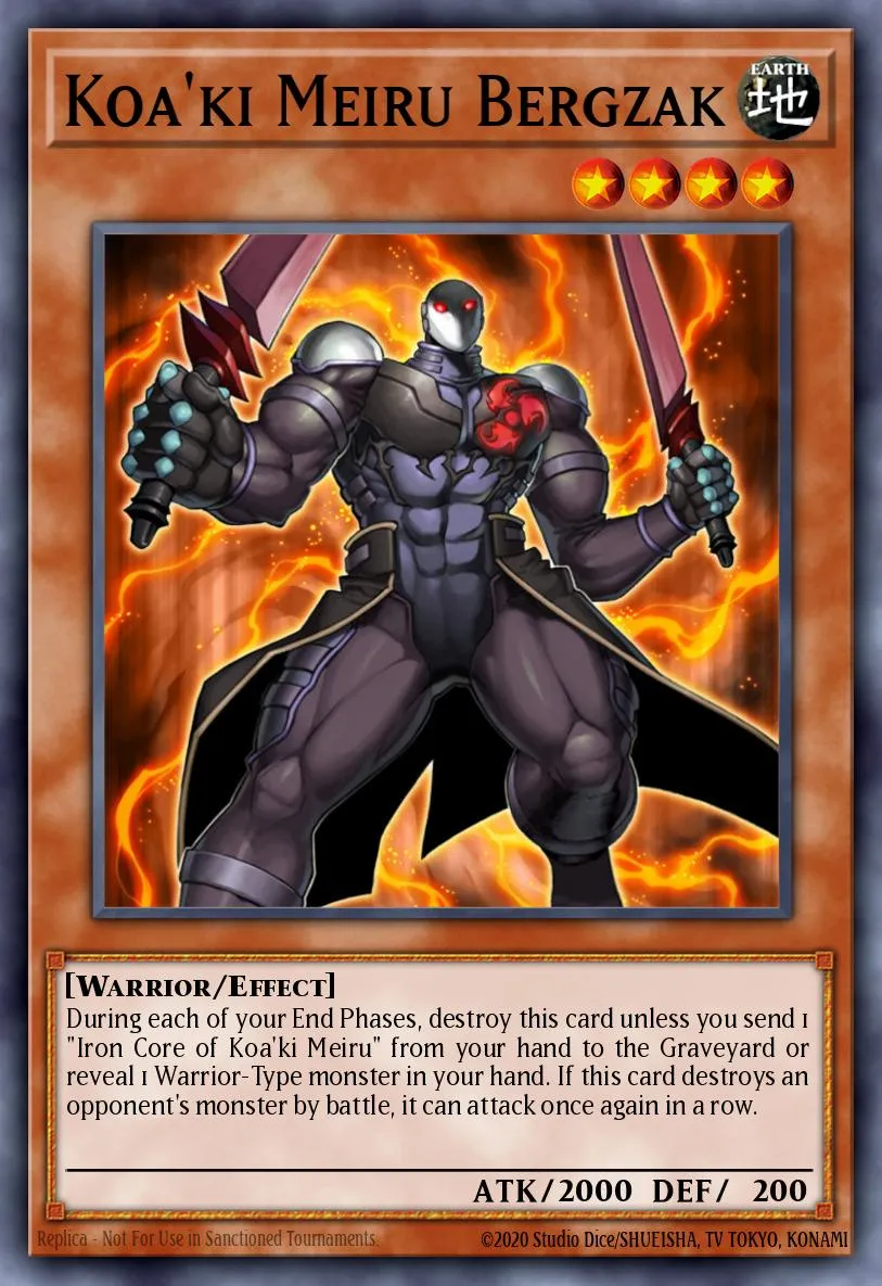 Koa'ki Meiru Bergzak · The Shining Darkness Sneak Peek Participation Card 80367387/1