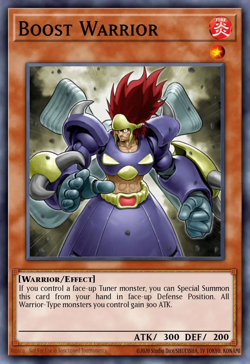 Boost Warrior · Duelist Pack: Yusei 3 80457744/30