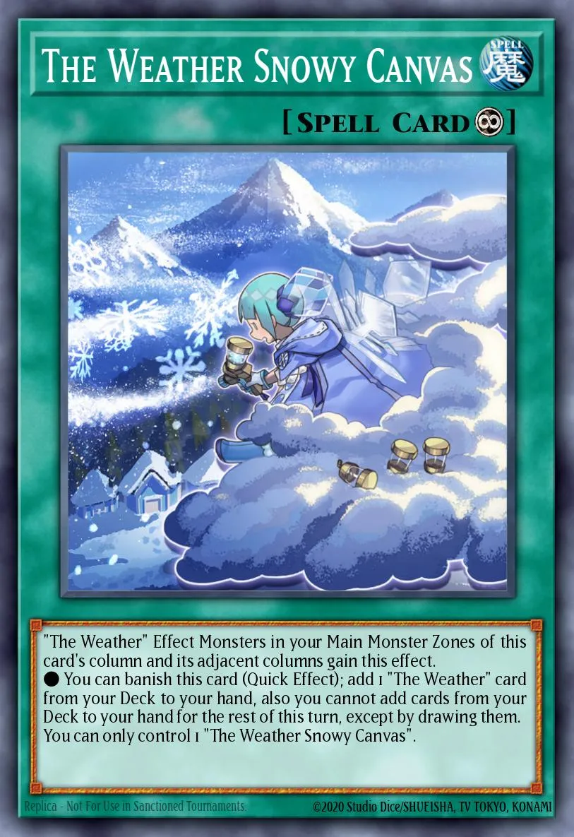 The Weather Snowy Canvas · Spirit Warriors 80577258/60