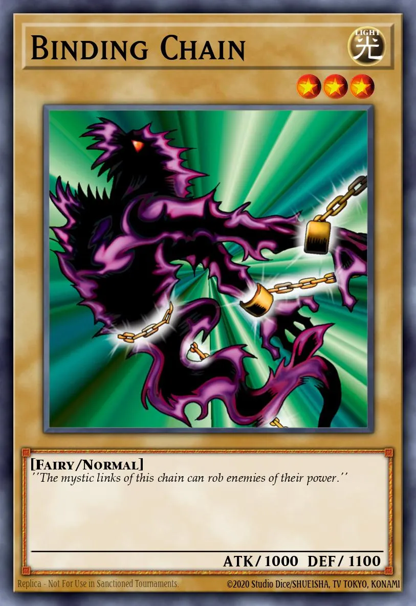 Binding Chain · Yu-Gi-Oh (No Set) 8058240