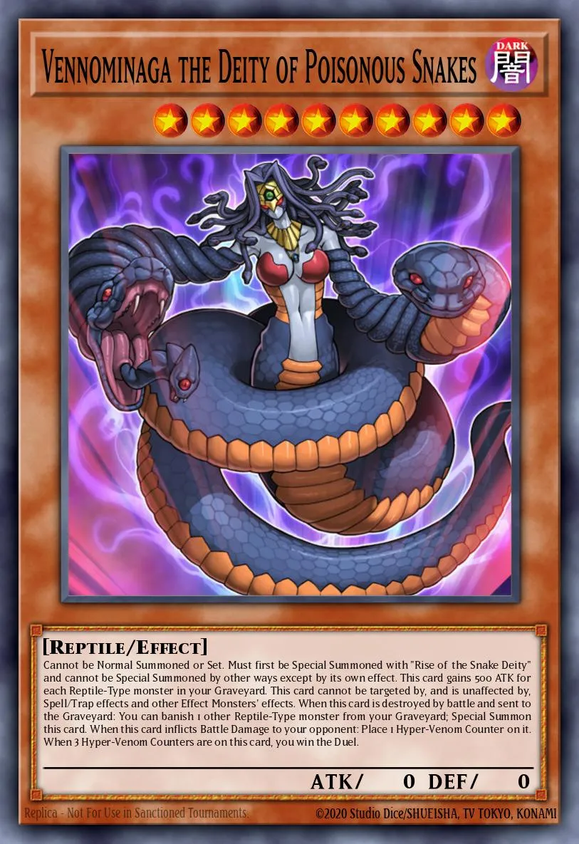 Vennominaga the Deity of Poisonous Snakes · Tactical Evolution: Special Edition 8062132/2