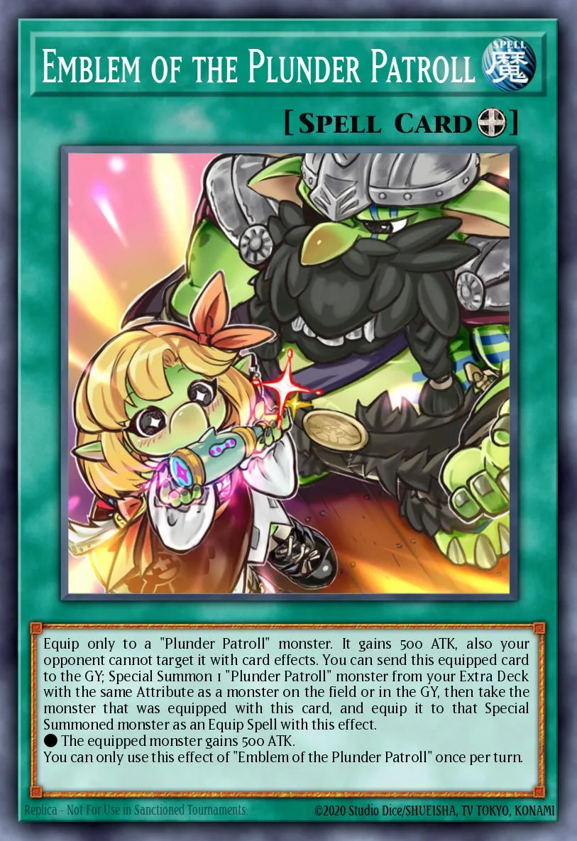 Emblem of the Plunder Patroll · Eternity Code Premiere! promotional card 80621422/1