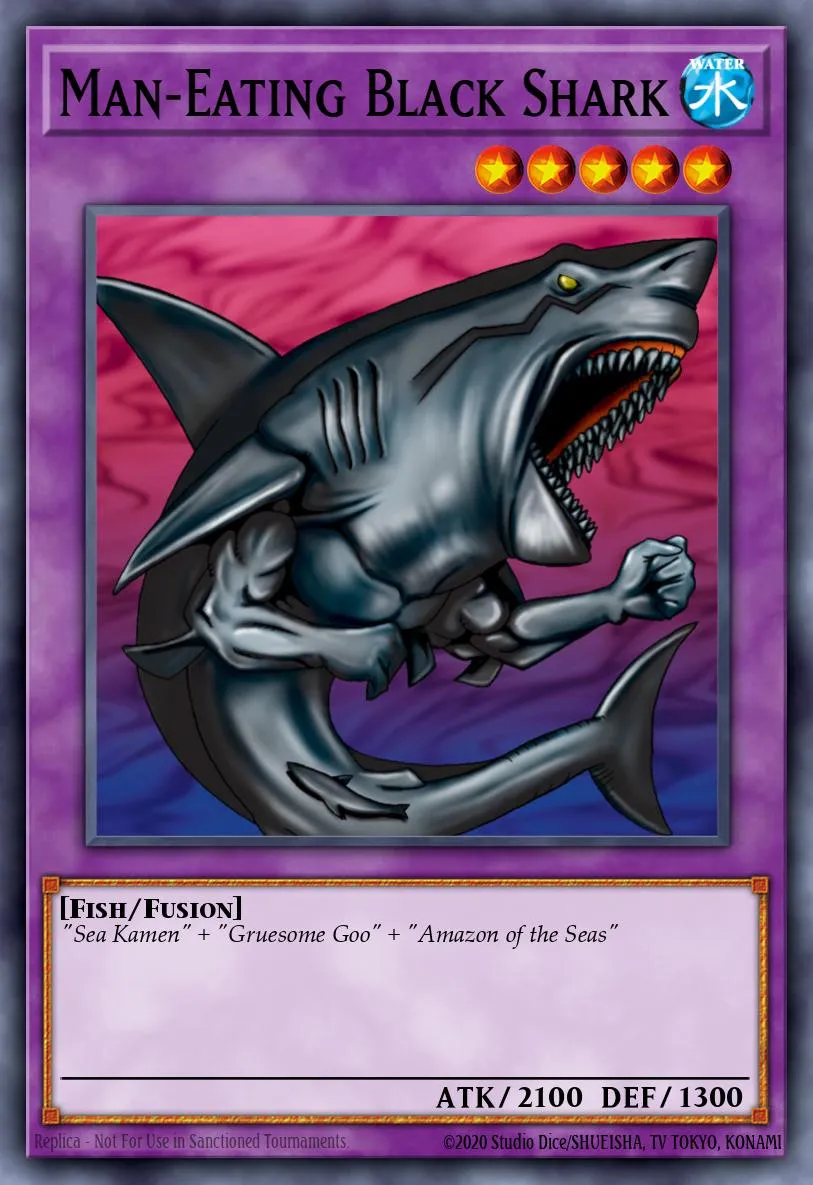 Man-Eating Black Shark · Astral Pack Six 80727036/28