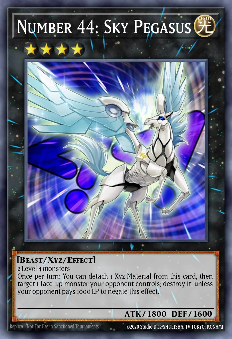 Number 44: Sky Pegasus · Number Hunters 80764541/60