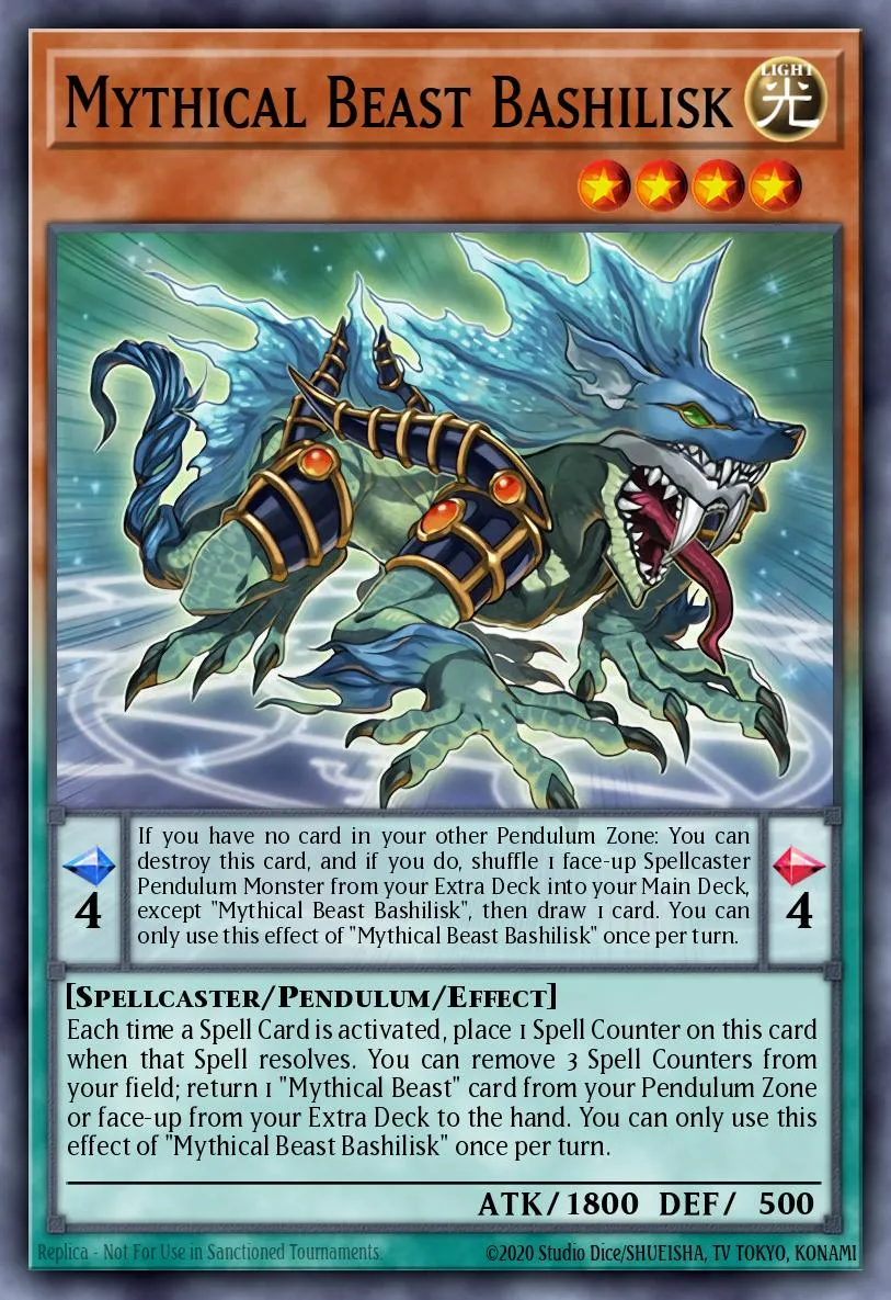 Mythical Beast Bashilisk · Extreme Force Special Edition 80959027/4