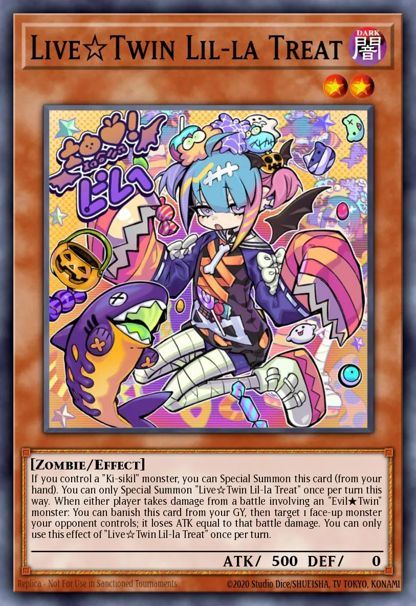 Live☆Twin Lil-la Treat · Blazing Vortex Premiere! promotional card 81078880/1