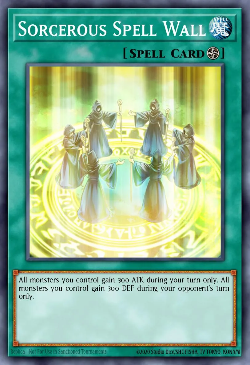 Sorcerous Spell Wall · Super Starter: Space-Time Showdown 81231742/40