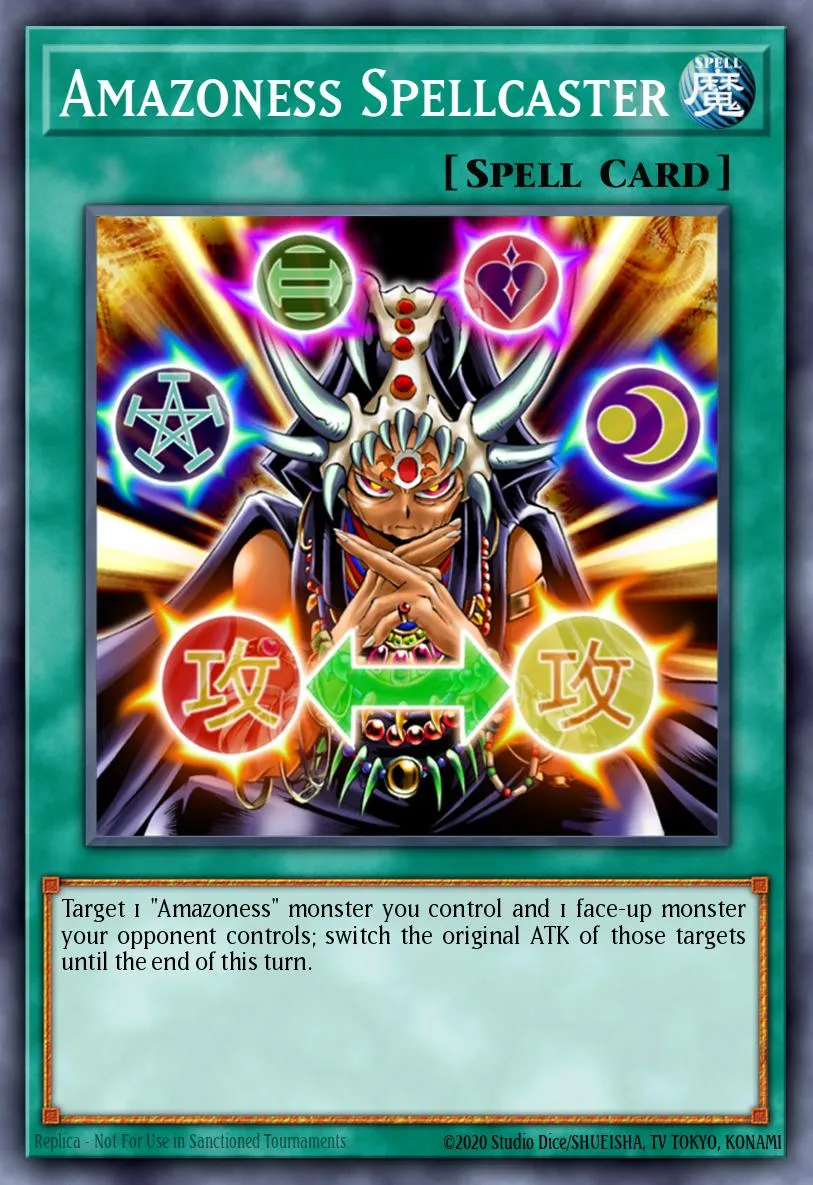 Amazoness Spellcaster · Magician's Force 81325903/108