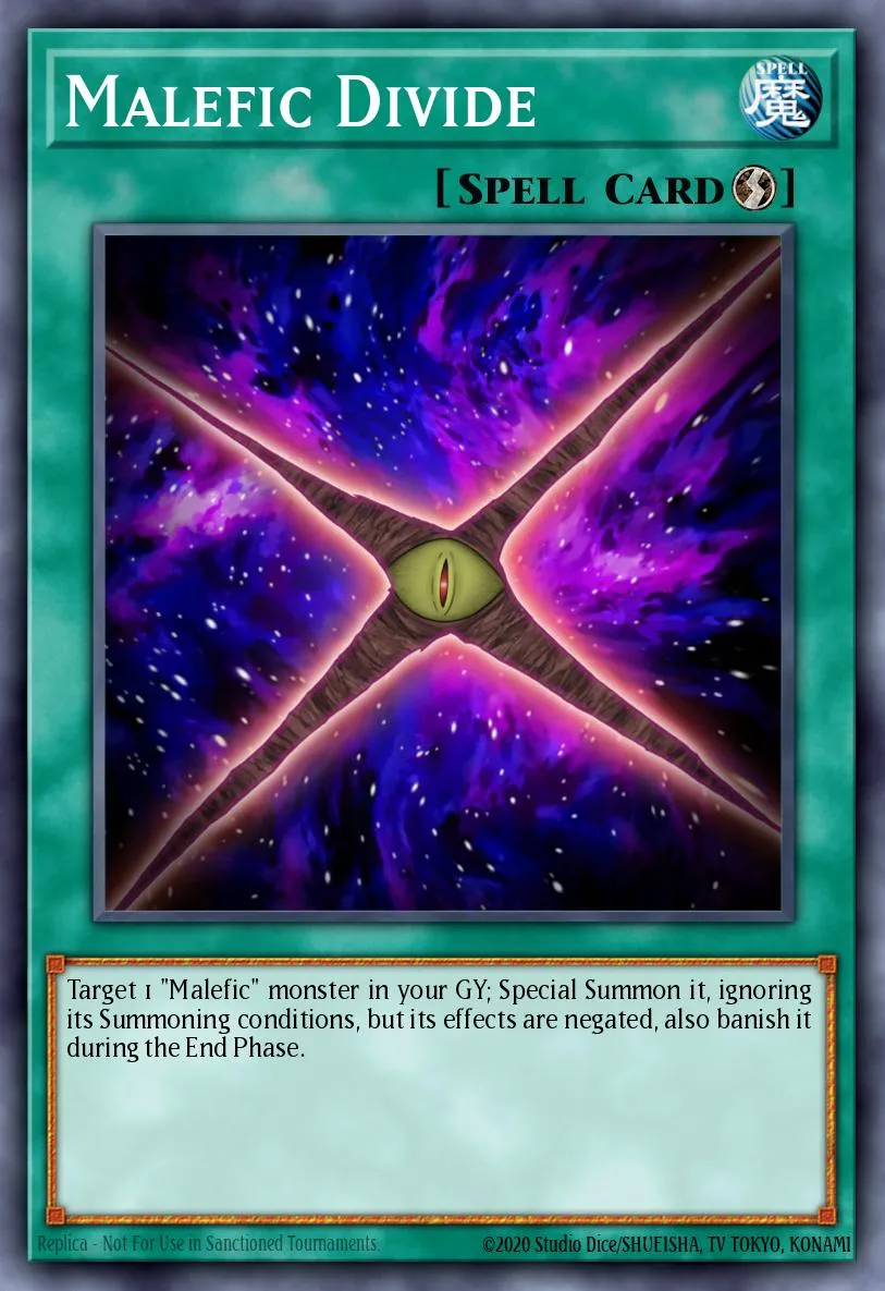 Malefic Divide · Duel Overload 81384993/100