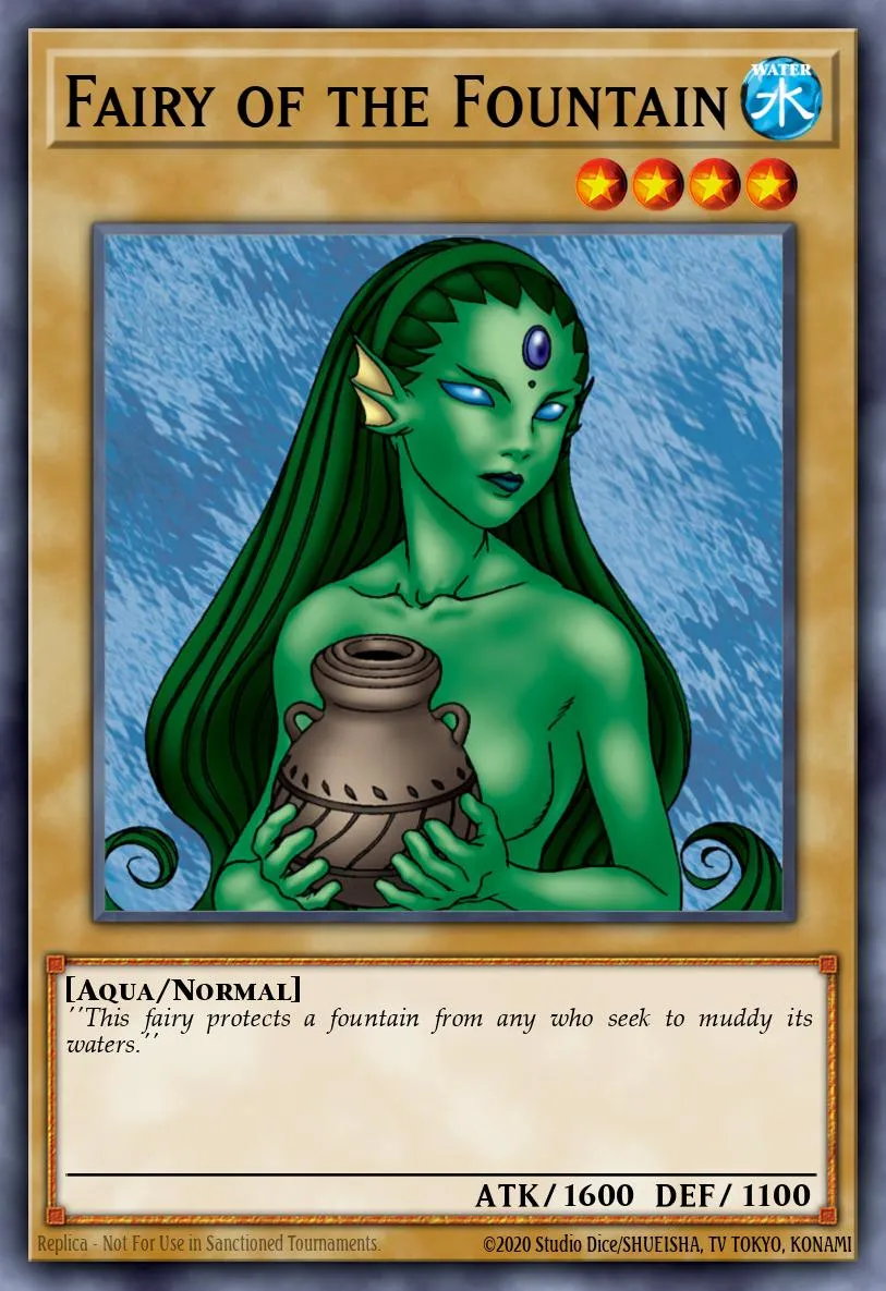 Fairy of the Fountain · Yu-Gi-Oh (No Set) 81563416