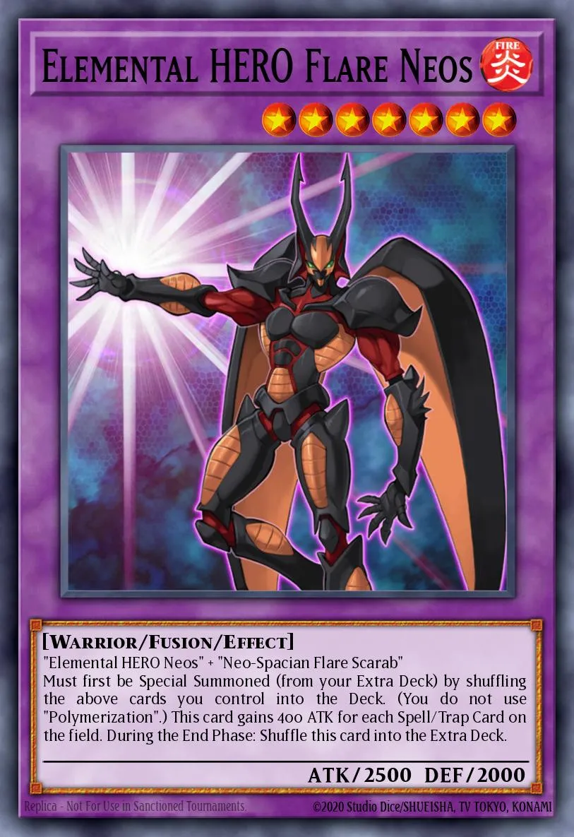 Elemental HERO Flare Neos · Power of the Duelist 81566151/60