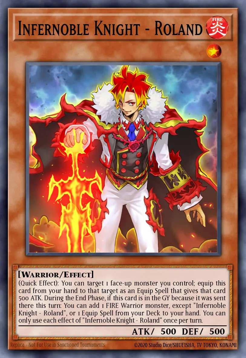 Infernoble Knight - Roland · Toon Chaos 81570454/60