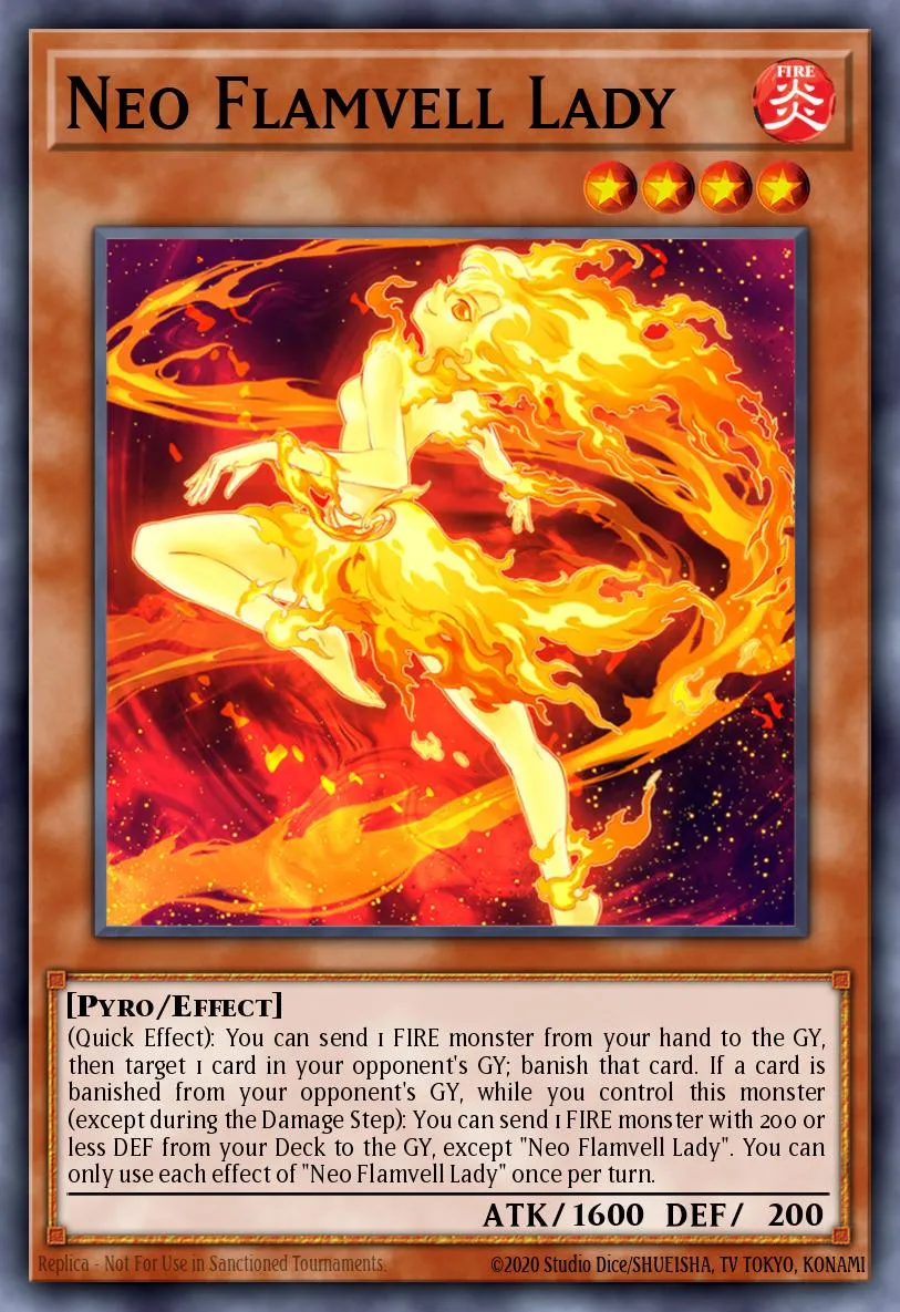 Neo Flamvell Lady · Dark Neostorm Special Edition 816427/4