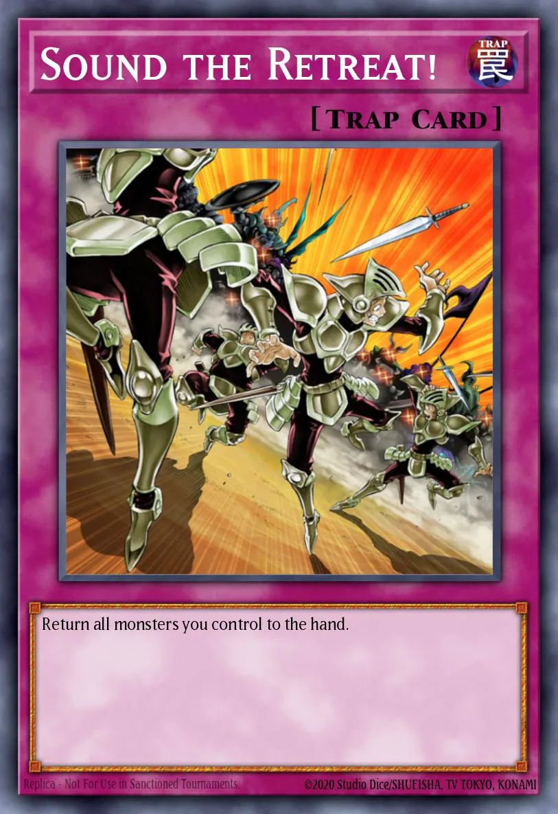 Sound the Retreat! · Photon Shockwave Sneak Peek Participation Card 81665333/1