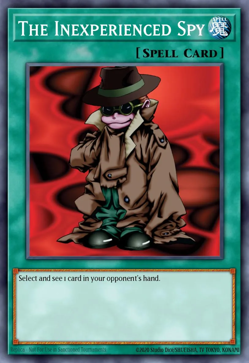 The Inexperienced Spy · Starter Deck: Kaiba 81820689/96