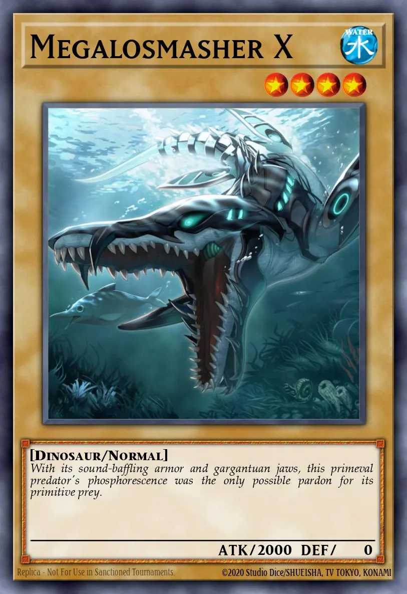 Megalosmasher X · Dinosmasher's Fury Structure Deck 81823360/39