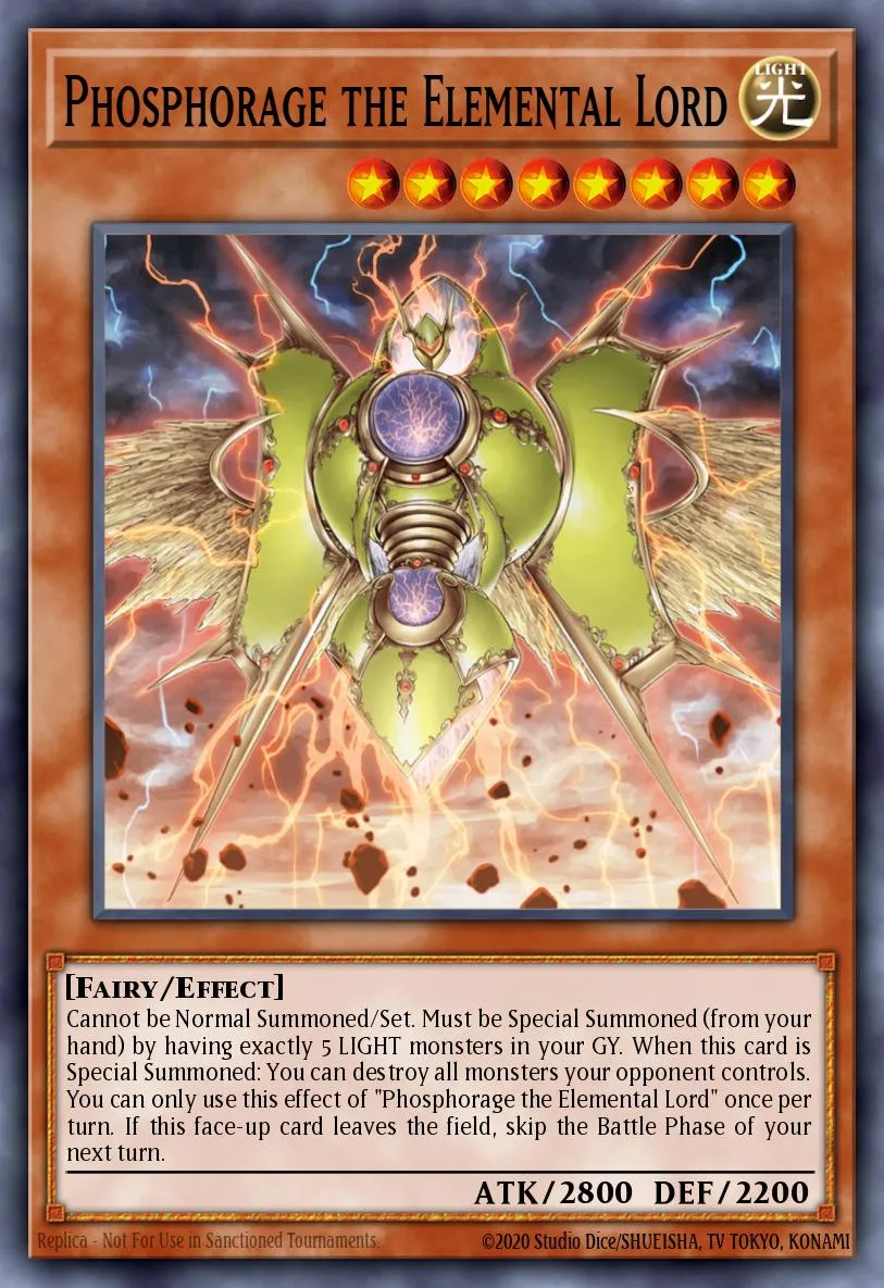 Phosphorage the Elemental Lord · Flames of Destruction Special Edition 8192327/4